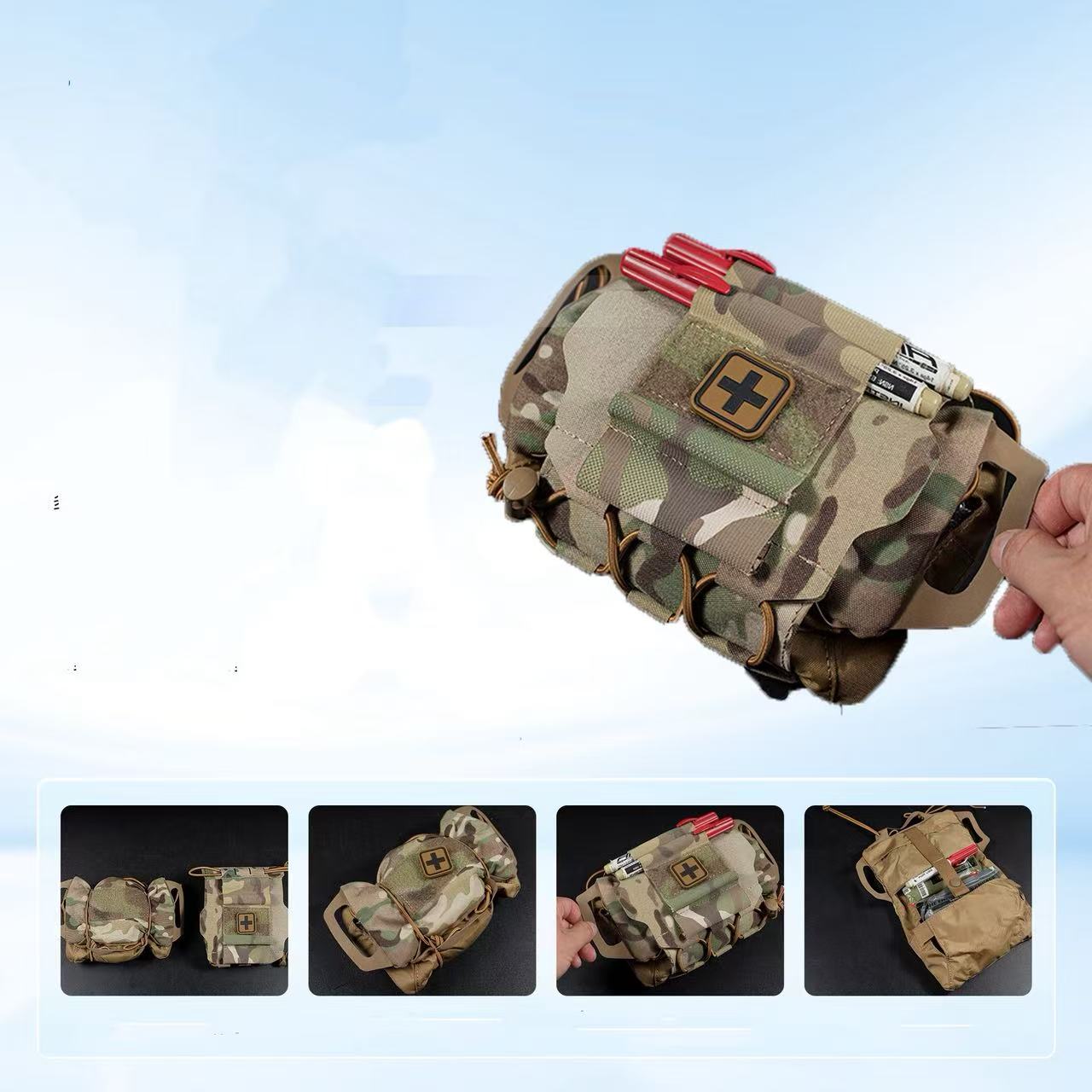 Vi presenterar KEBON Rapid Deployment Pull-Out Tactical Medical Kit – Byggd för uppdraget, redo för ögonblicket