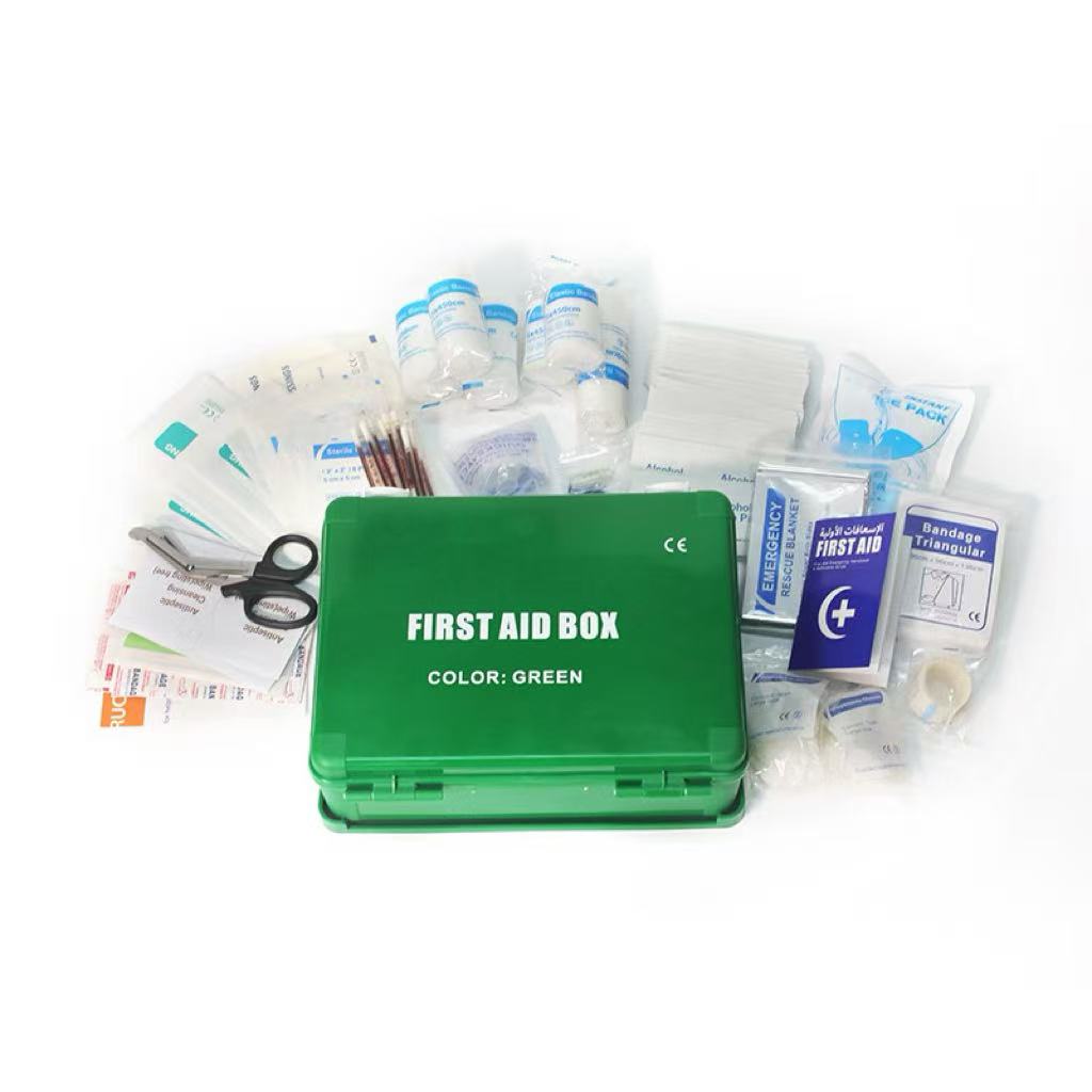 Kebon Portable Medical Emergency Kit – Väggmonterbar och fordonsfärdig första hjälpen-väska